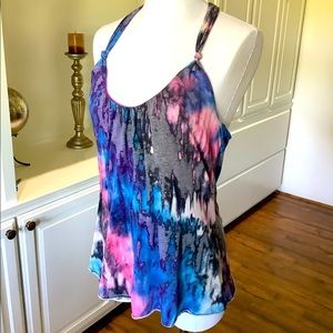 Tie Dye Racerback Tank